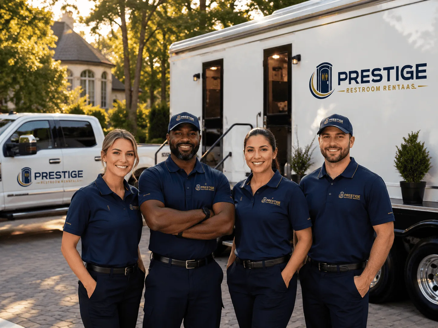 Trusted Luxury Portable Restrooms company in Booker, TX
